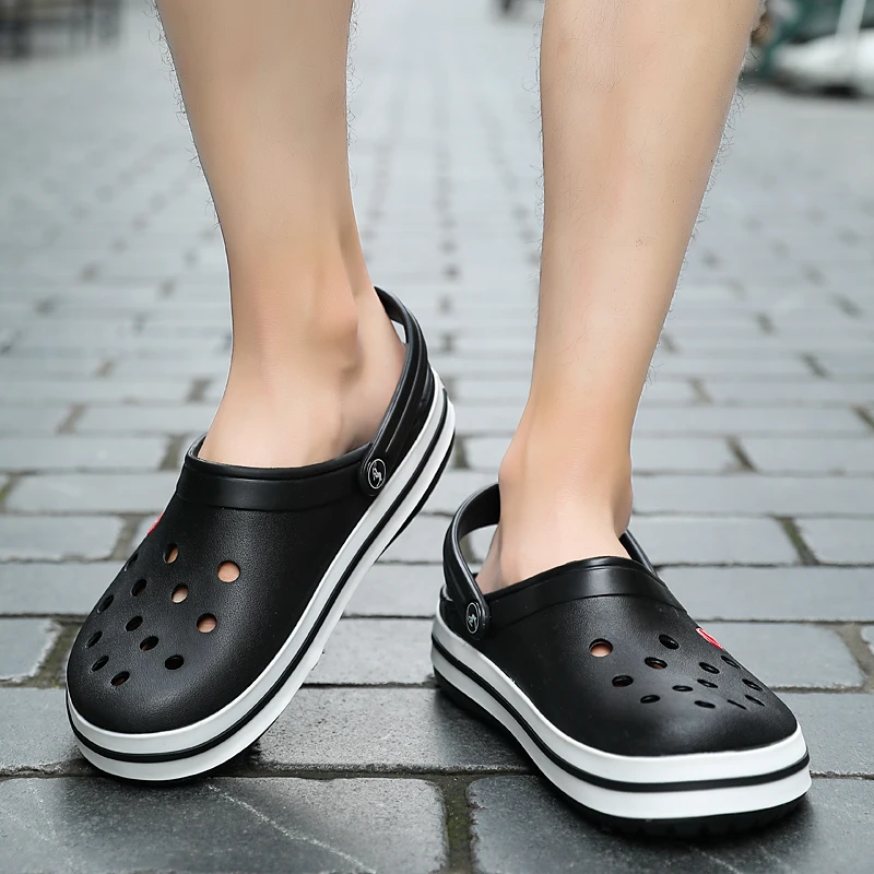 Оригинальные удобные мужские классические сандалии летняя обувь для пляжного