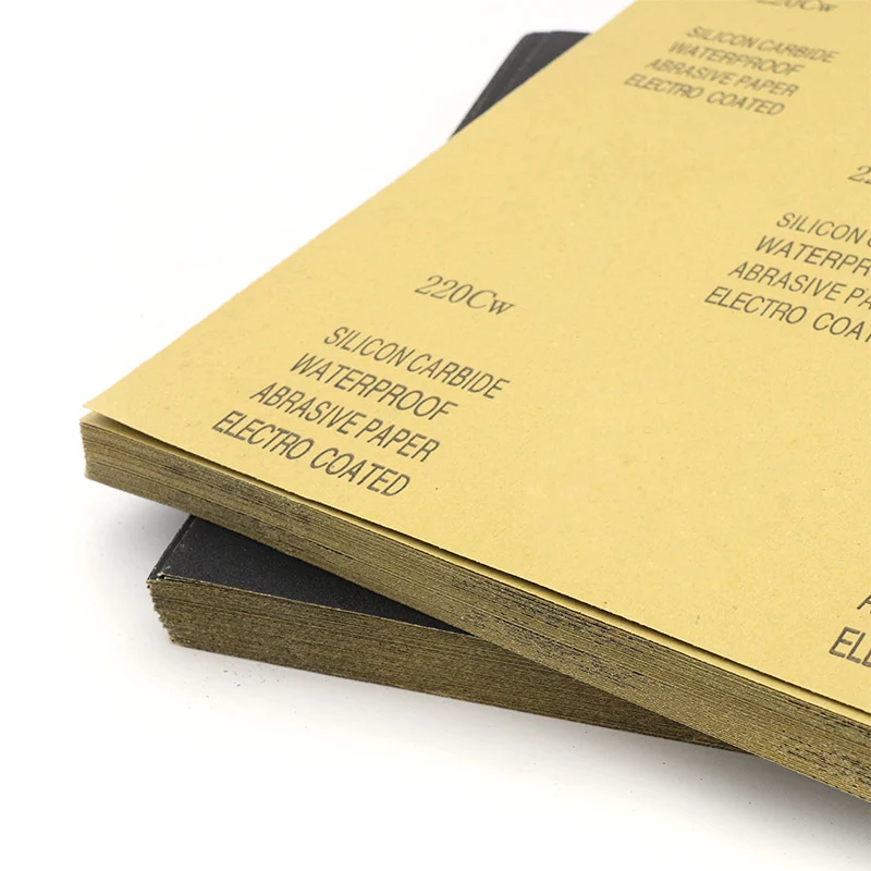 

1Pcs silicon carbide wet/dry Waterproof Abrasive polishing sandpaper sheets Glass Jade Metal Wood Furniture Finishing Polishing