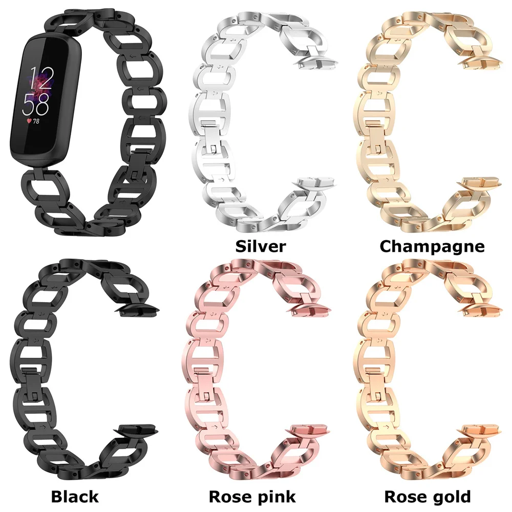

Metal Watch Strap Spare Parts Watch Strap for Fitbit Luxe/Special Edition
