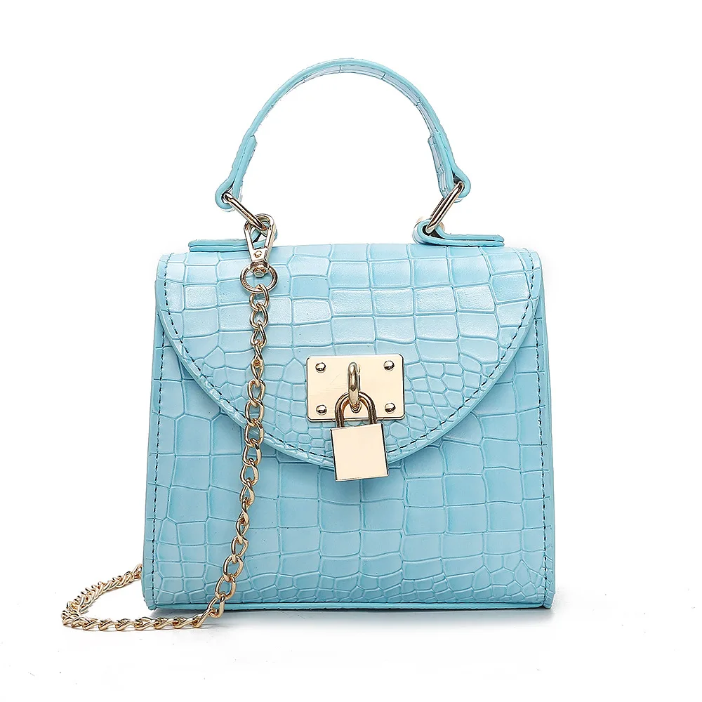 

Echione Women Crocodile Pattern Shoulder Bag Fashion 2020