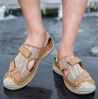 summer new fashion mens sandals casuals hiking beach low heel flat comfortable light sandals for men kn086