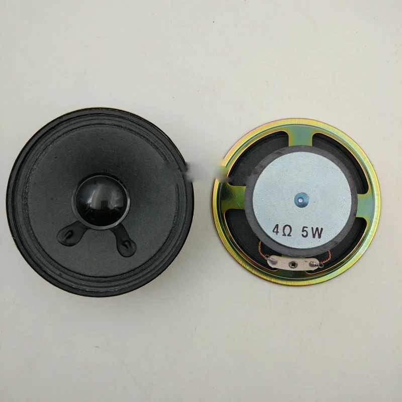 

2pcs 3"inch 76MM 4Ω 5W Speaker Loudspeaker 4Ohm TV Video Home Audio Parts