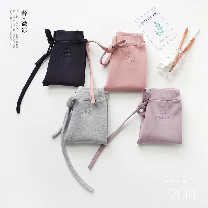 Новинка детские удобные штаны для девочек хлопковые утепленные леггинсы с