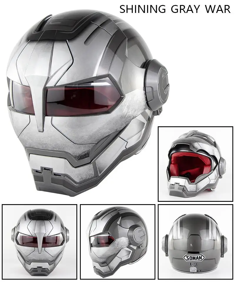 Ни один стиль анфас мотоциклетный шлем уникальный Винтаж Ретро Racer Head протектор