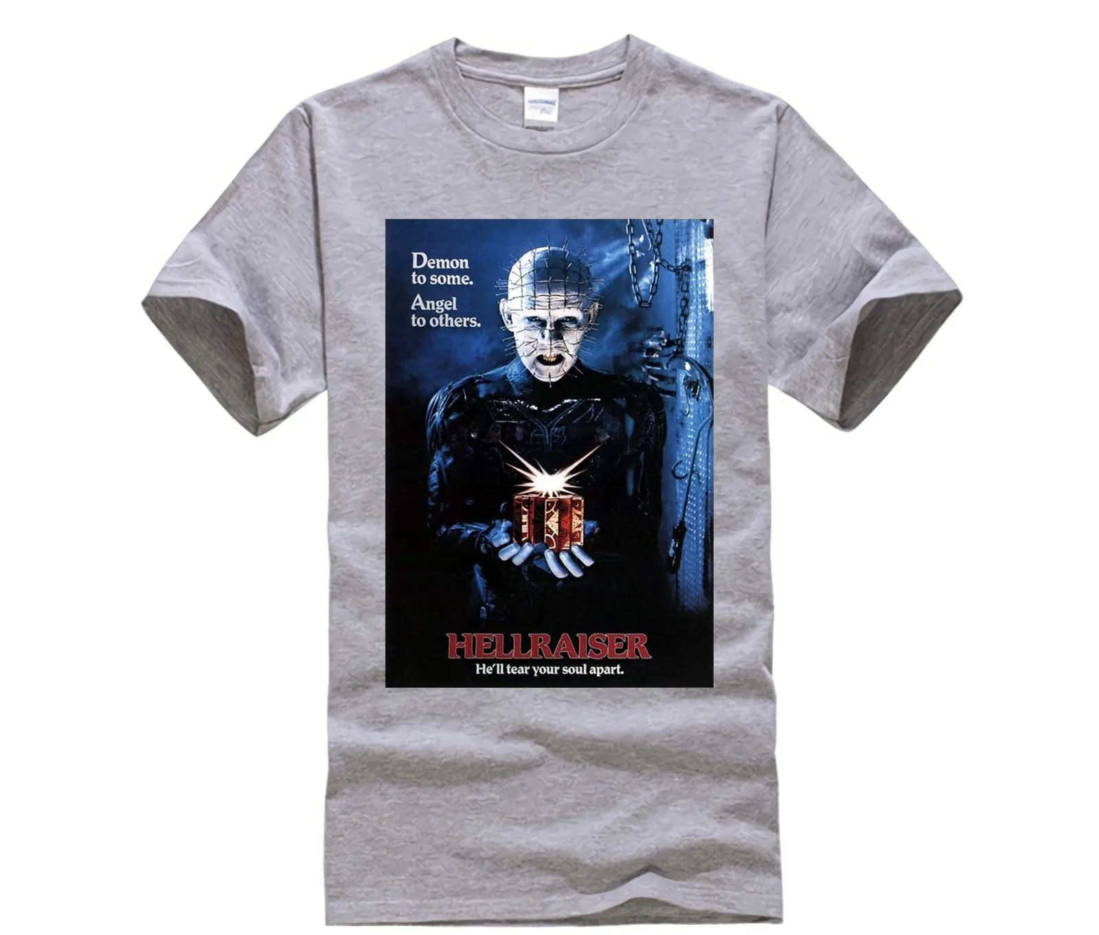Футболка с принтом Hellraiser 172 футболка Pinhead Clive Barker 80s культовый фильм ужасов высокое