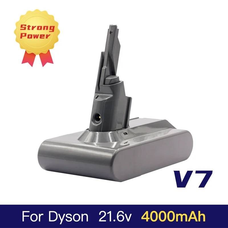 

Leelinci 21.6V 4.0Ah Lithium Battery For Dyson V7 FLUFFY Animal Car+Boat Extra Mattress Animal Handheld Vacuum Cleaner Battery