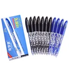 1 шт. стираемая ручка 0,5 мм синий черный цвет чернильные гелевые ручки для школы офисные канцелярские принадлежности