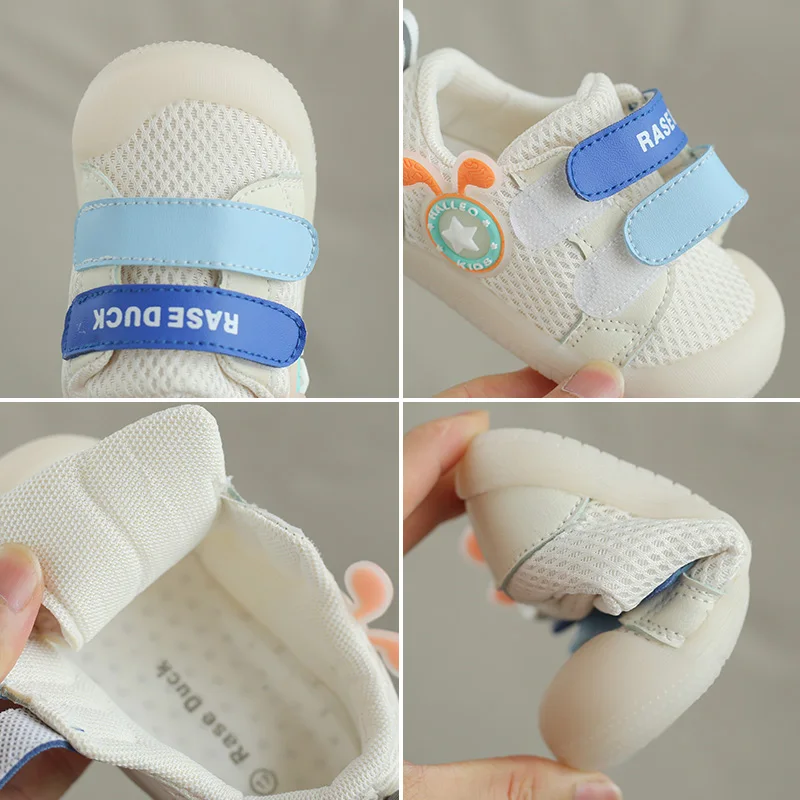 

CSBL Mesh Soft Bottom Non-slip Kids First Walkers Shoes Baby Girls Boys Casual Shoes Infant Toddler Shoes Children Breathable