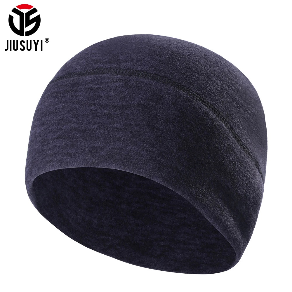 Зимние теплые кепка облегающие шапки шерстяные флисовые повседневные теплая