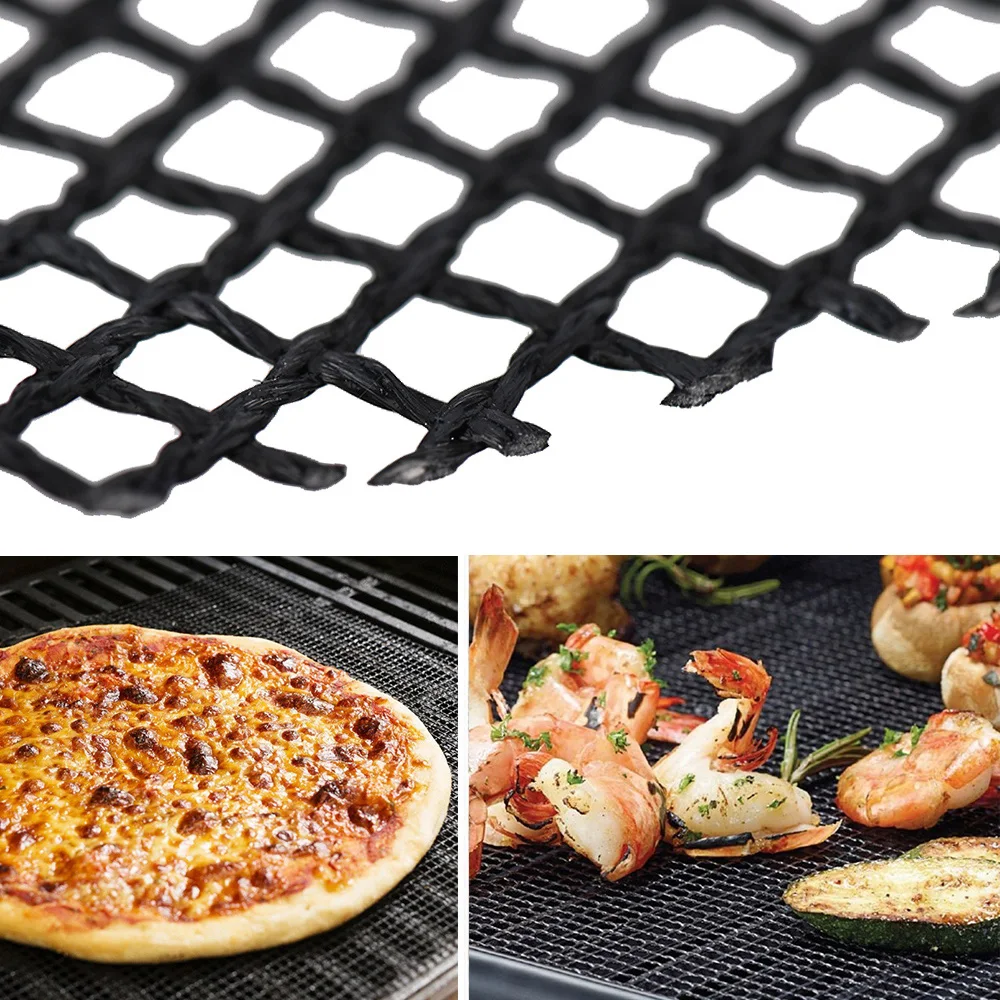 Многоразовый антипригарный коврик для барбекю и гриля коврики жарки кухонные