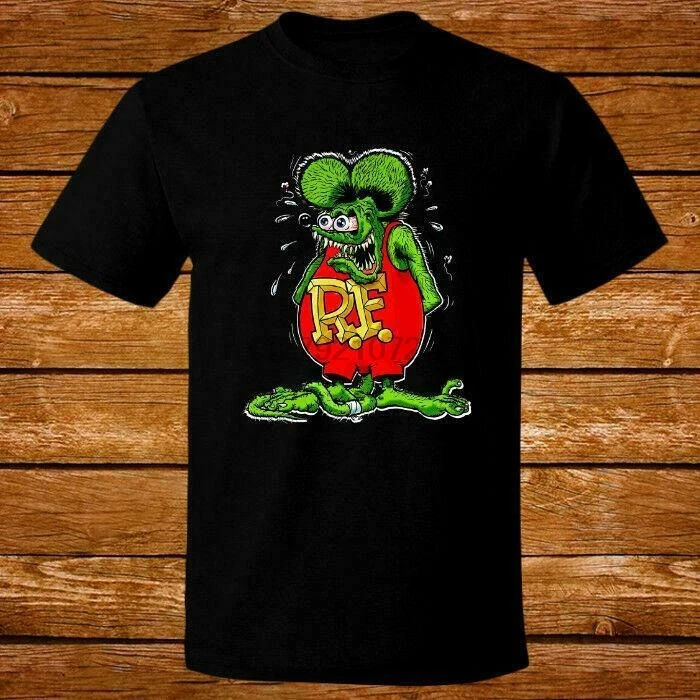 Новая футболка унисекс с принтом DADDY ROTH ED BIG RAT FINK MONSTER размер США EN1 |