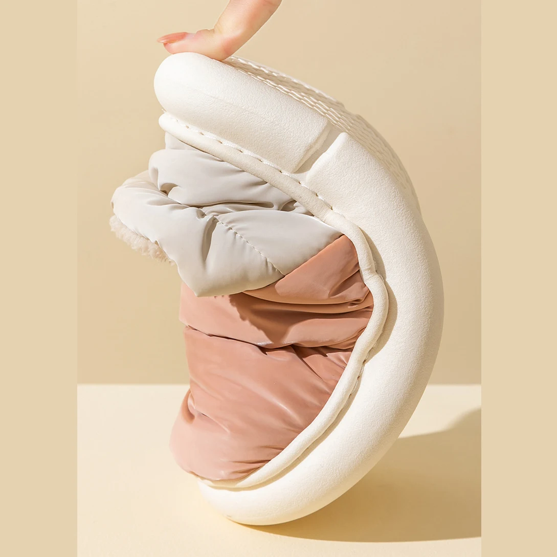 Туфли-кроссовки для мужчин и женщин мягкая плюшевая обувь плоская толстая