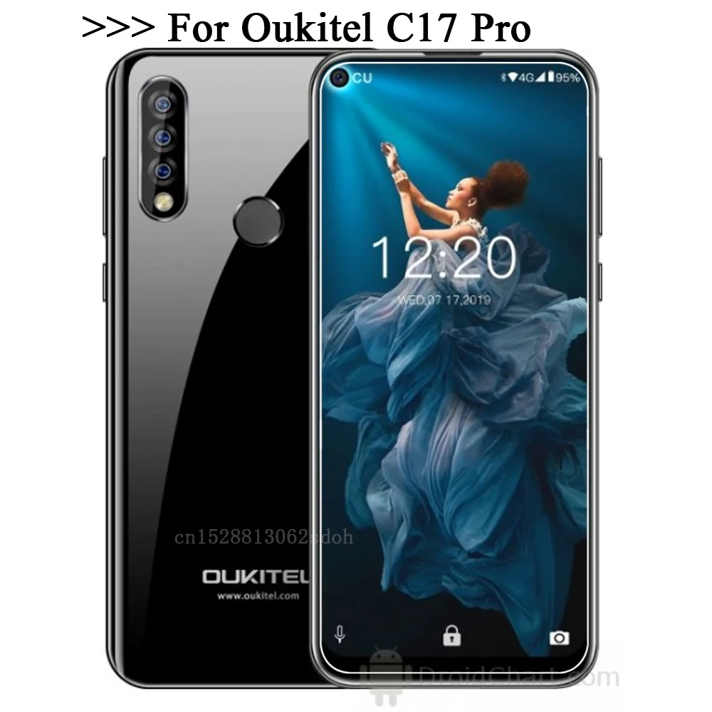 Закаленное стекло 2.5D 9H для Oukitel C17 Pro экран с защитой против царапин Protector C 17