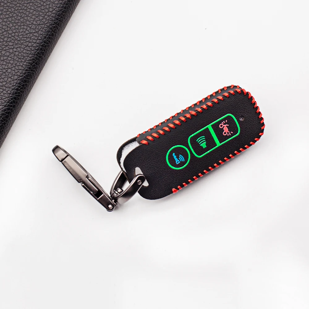 Модный стильный светящийся кожаный чехол для ключей Honda PCX 125 150 SH125 SH300 2016 - 2020 Super Cub