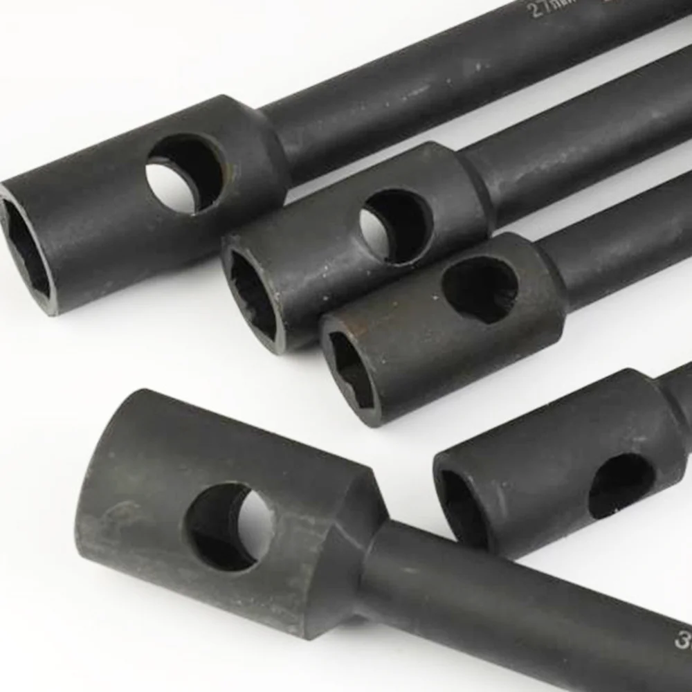 

Car Tires Disassembly Wrench Automobile Repair Wrench Double-Ended Socket Wrench Black (22-24 30cm)