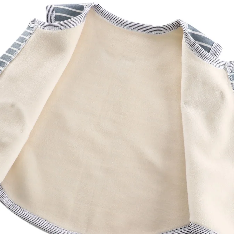 Детский жилет на осень и зиму модная повседневная теплая хлопковая безрукавка в