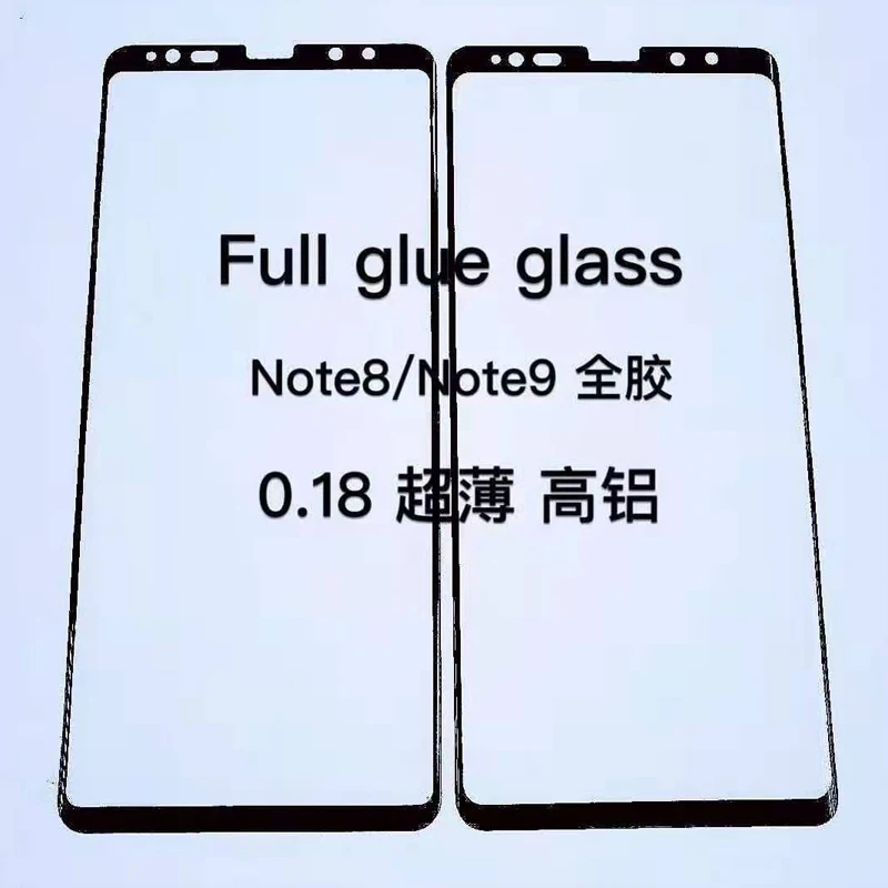 100 шт. 3D закаленное стекло для Samsung S21 Ultra/S20/S10/S9/Note 20 Ultra 0 18 мм|Защитные стёкла и