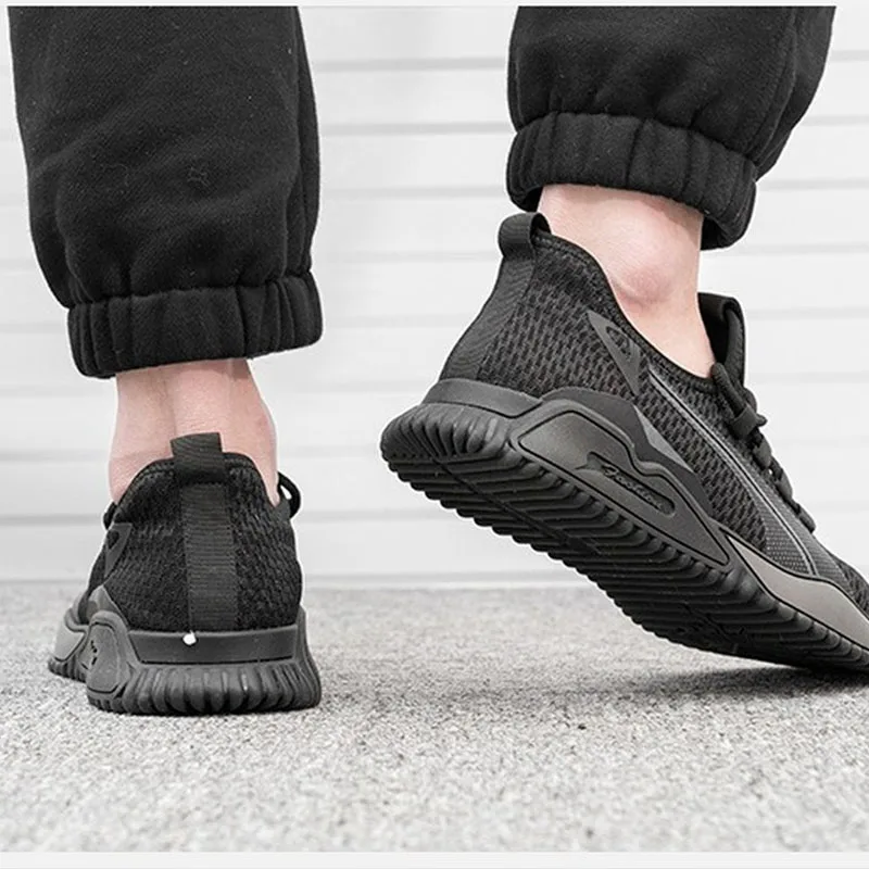 

HMXO Summer New Men's Shoes Running Breathable Mesh Casual Shoes Comfortable And Wear-Resistant Outdoor Men's Shoes