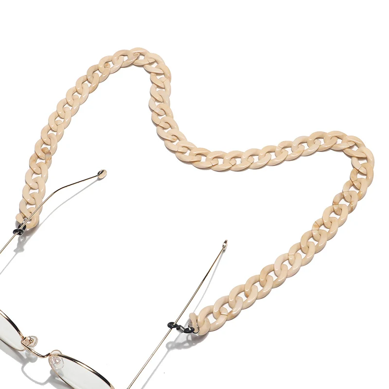 

Acrylic Sunglasses Chain Women Men Reading Glasses Hanging Neck Chain Largand Glasses Chain Eyeglasses Strap