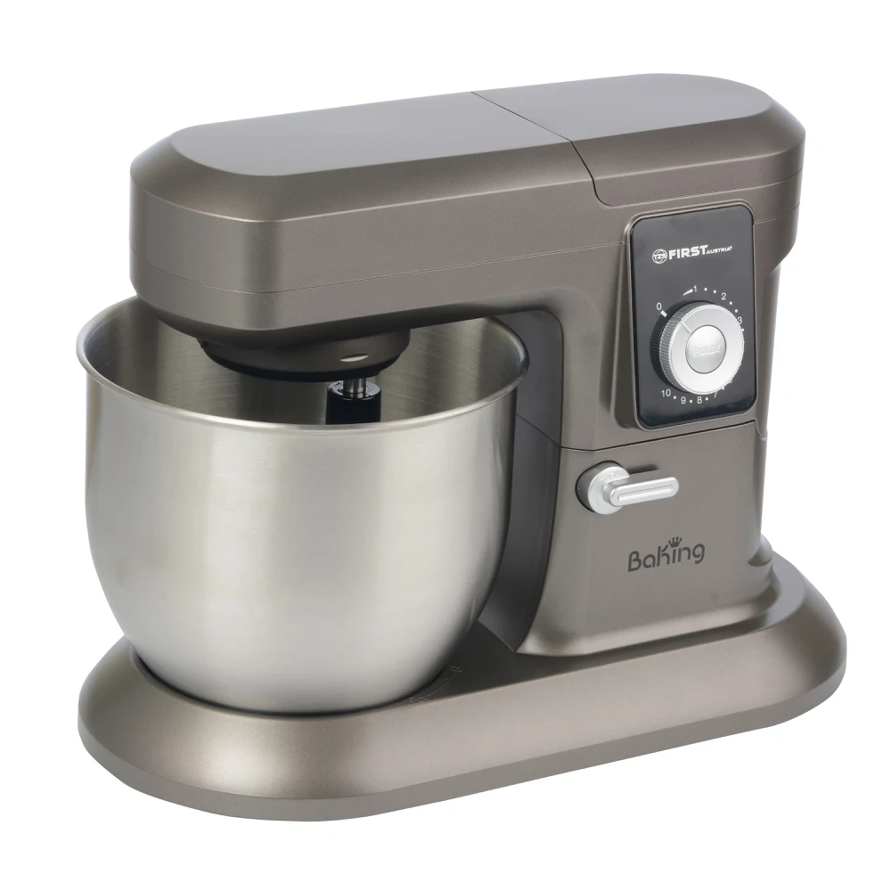 Mixer-kneader FIRST FA-5259 Gray dough machine  for whipping Household appliances kitchen for cooking | Бытовая техника