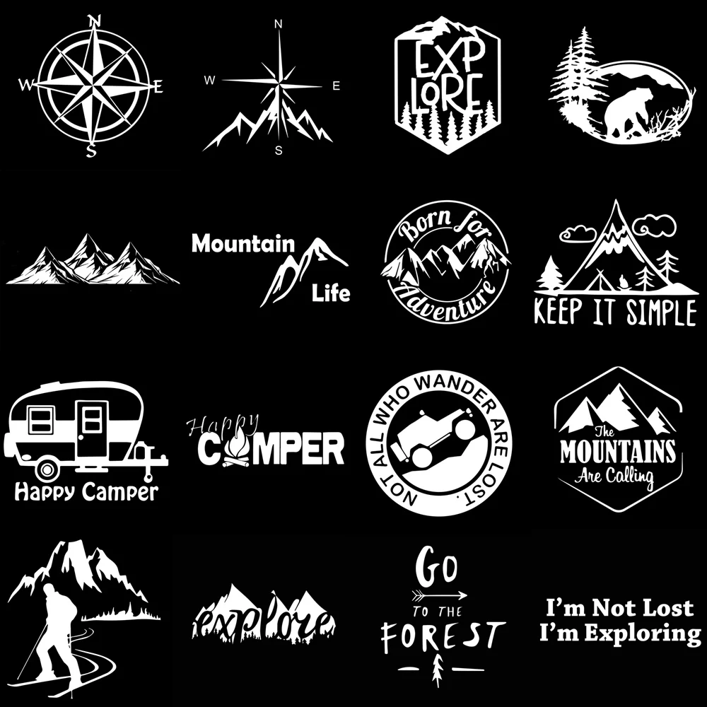 Креативная Наклейка на окно стену дверь мотоцикл автомобильные наклейки и