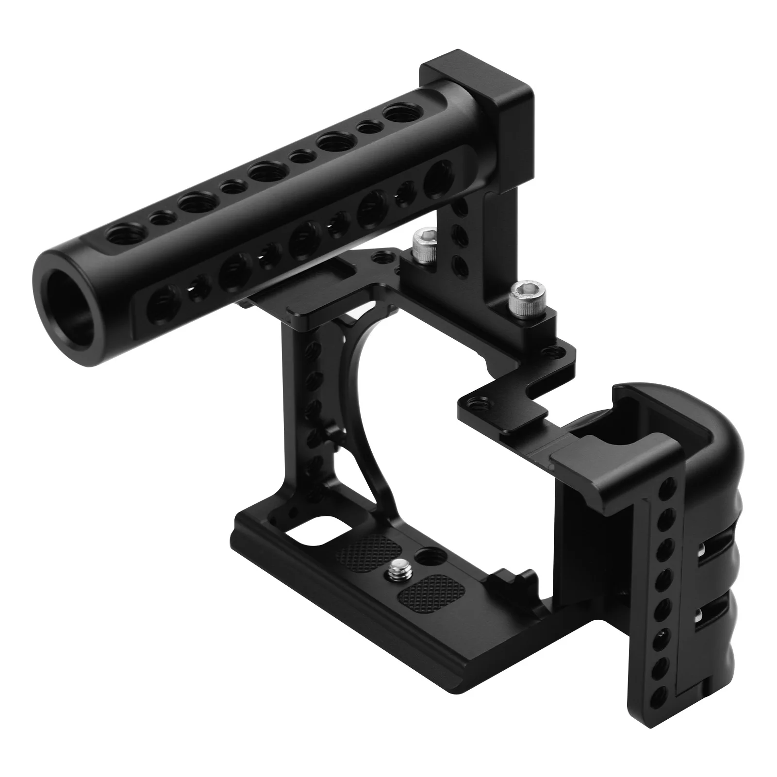 Держатель для камеры Volg с ручкой крепление холодного башмака 1/4 3/8 Сменные