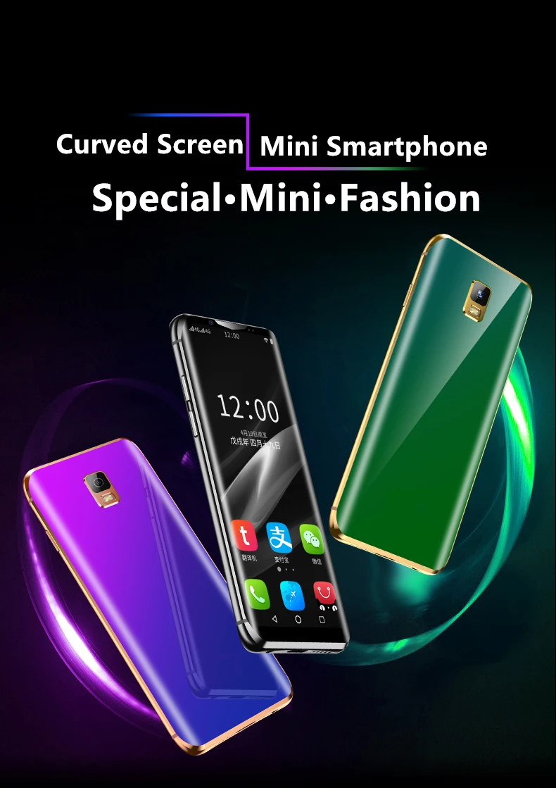 Мобильный телефон Anica i10s карманный металлическая оправа разблокированный Wi-Fi GPS