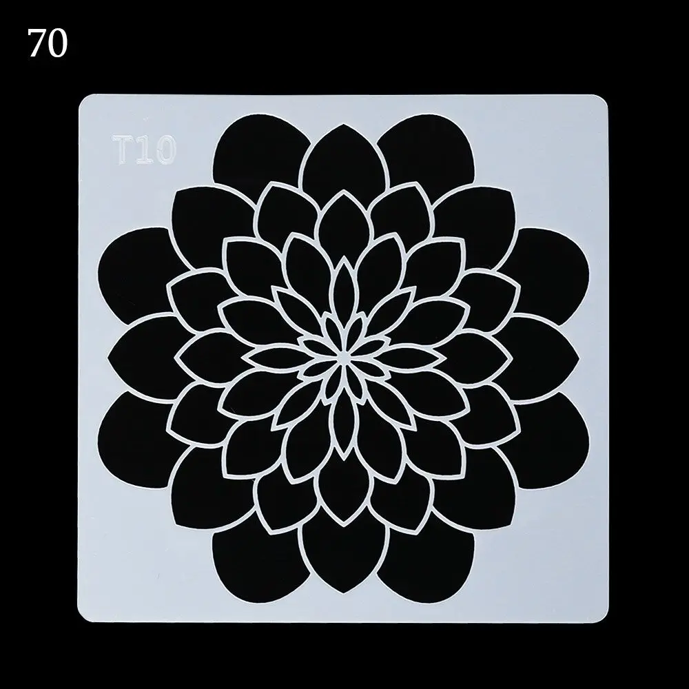 Трафареты дляbullet journal mandala