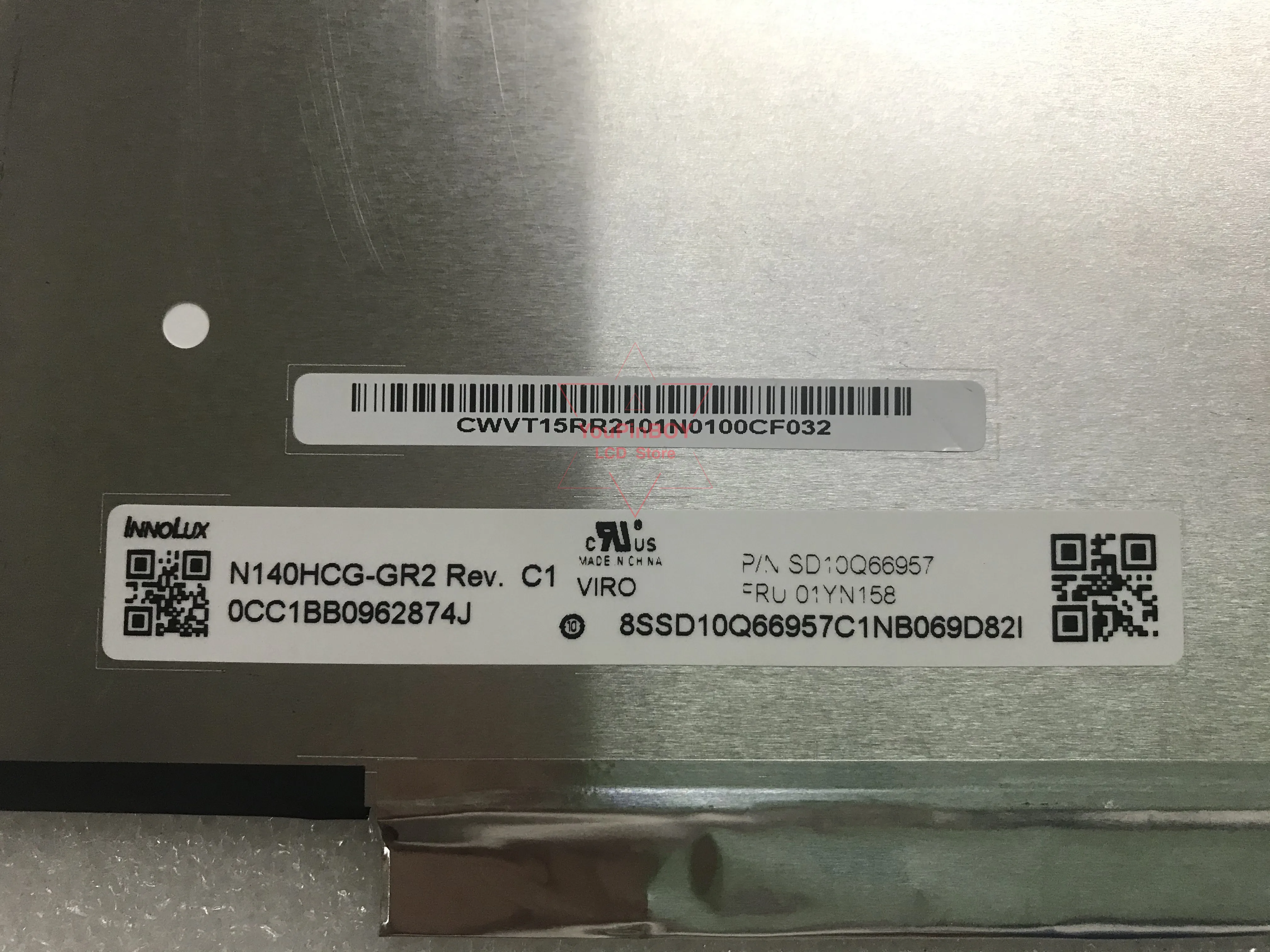 14 0 дюймов FHD 1920X1080 72% NTSC EDP 30 контактов N140HCG-GQ2 матовый N140HCG-GR2 Глянцевый светодиодный