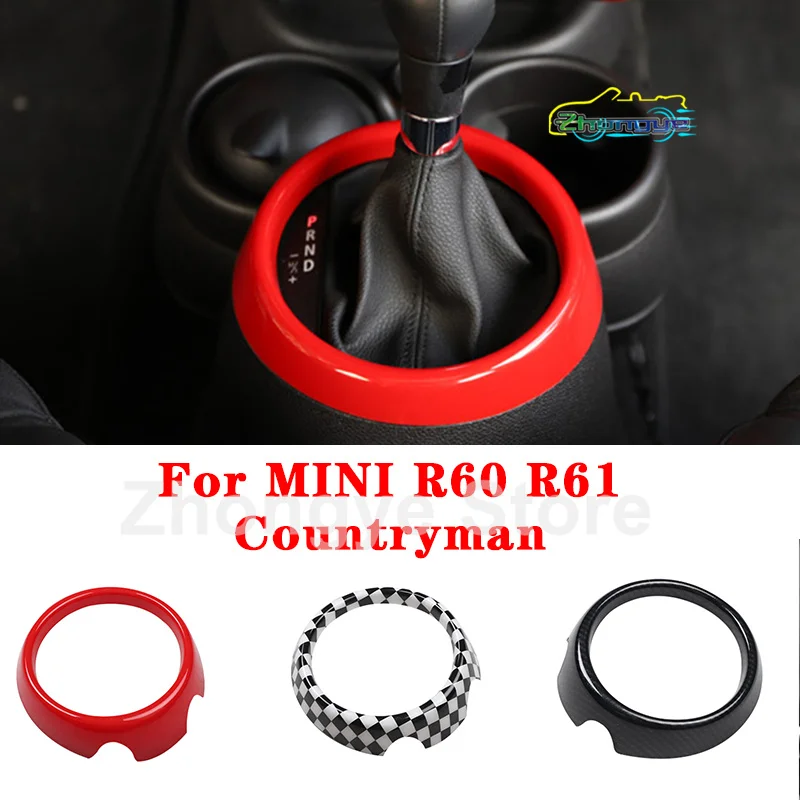 

1 шт., декоративная крышка рычага переключения передач для BMW MINI ONE Cooper S JCW PACEMAN R60 R61