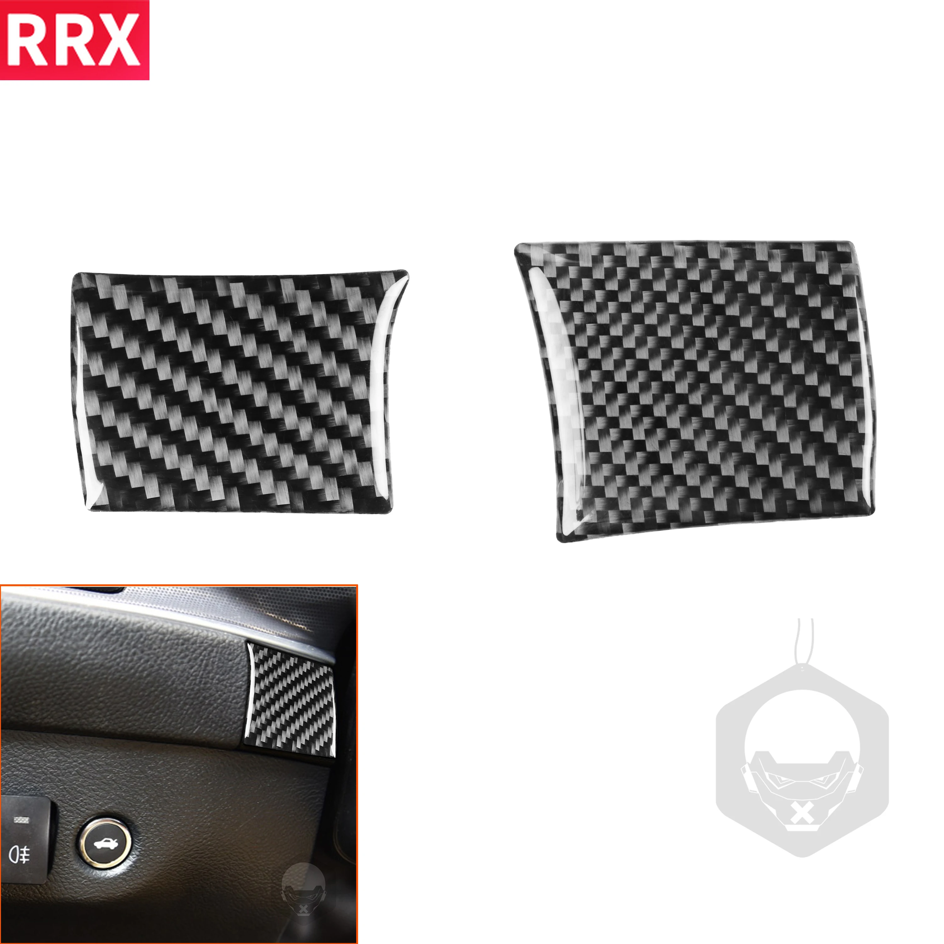 

Carbon Fiber Dashboard Trim Sticker For Dodge Challenger/Charger 2011+ Interior Steering Wheel Side Trim Cover Car Accessories