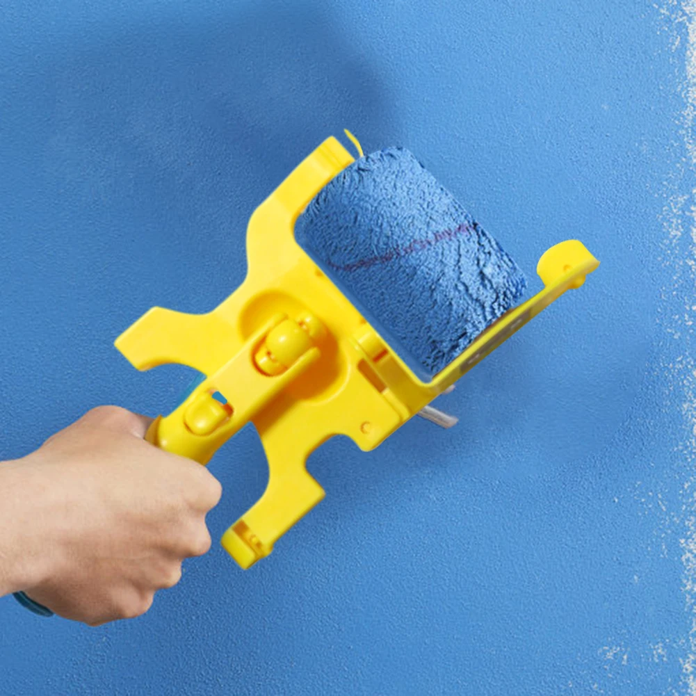 

Multifunctional Clean-Cut Paint Edger Roller Brush Portable Handheld Home Wall Ceilings Decorative Painting Tools Kit
