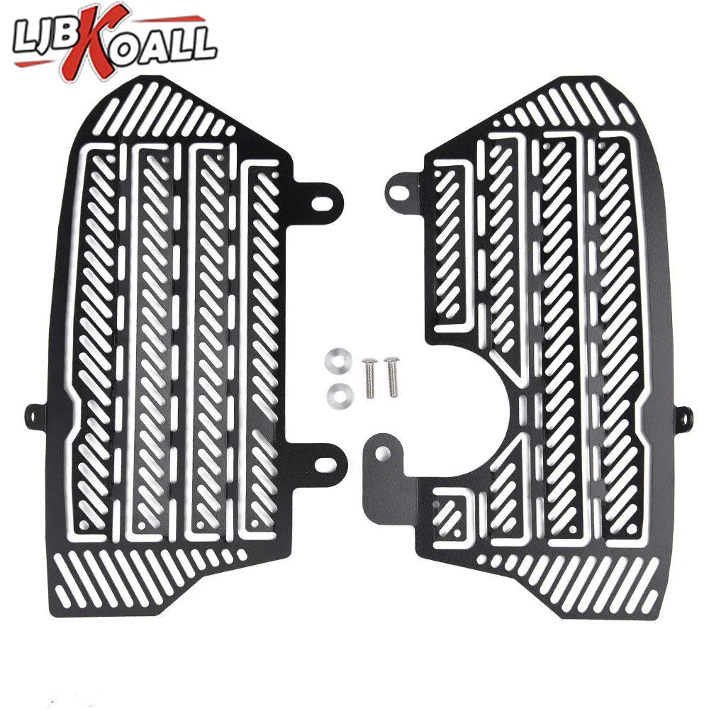 Мотоциклетная решетка радиатора алюминиевая защитная крышка для Honda CRF1000L Africa Twin