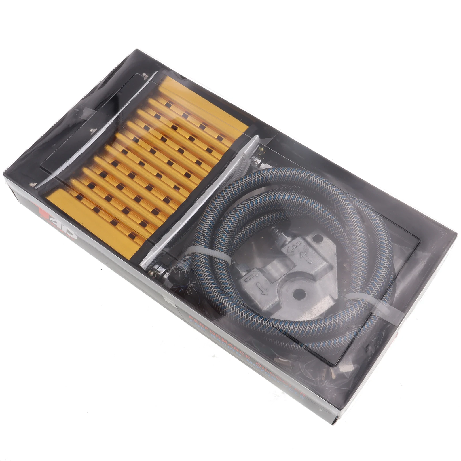 Универсальный мотоциклетный Алюминиевый Масляный радиатор двигателя с ЧПУ