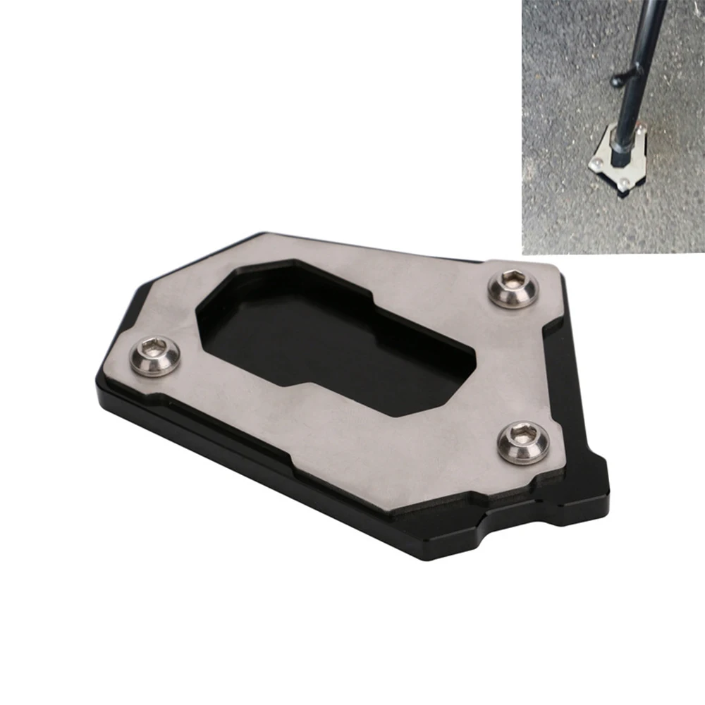 Удлиняющая боковая подставка для мотоцикла опорная пластина из прочного