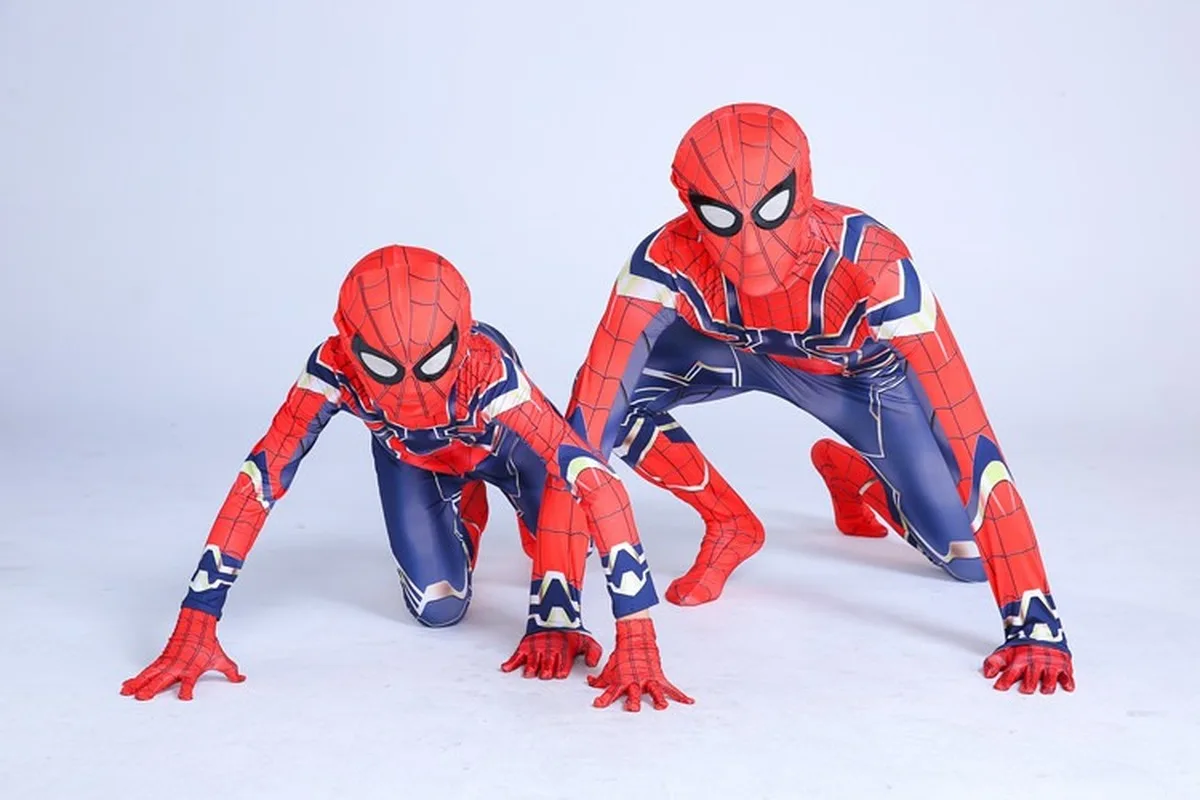 Костюм Железного Человека-паука для мальчиков костюм героя детей | Детская