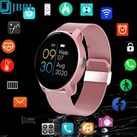 new 2021 smart watch women men smartwatch electronics smart clock for android ios fitness tracker sport fashion smart watch w9