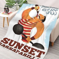 build mass with sass sunset sarsaparilla new vegas throw blanket sherpa blanket cover bedding soft blankets