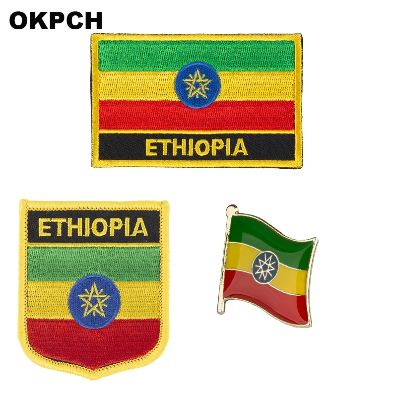 Оман Национальный флаг вышитые железные нашивки для одежды металлические значки