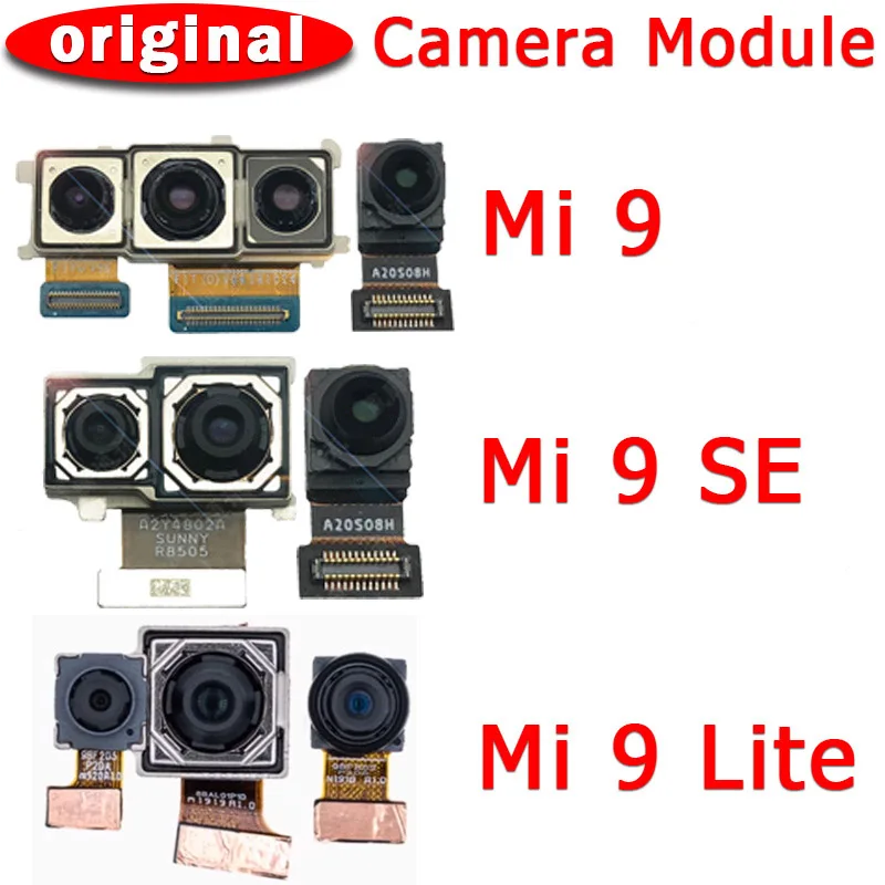 Оригинальная фронтальная и задняя камера для Xiaomi Mi 9 Mi9 SE Lite 9SE модуль основной