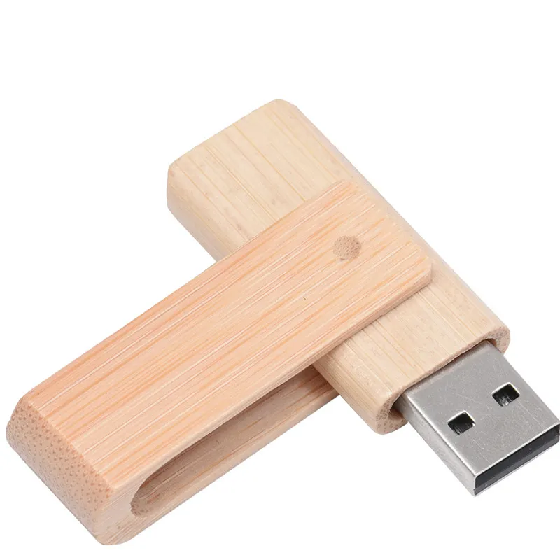 bamboo JASTER(более 10 шт бесплатный логотип) деревянный Спин+ коробка USB 2,0 флешка 4 ГБ 8 ГБ 16 ГБ 32 ГБ 64 ГБ 128 ГБ usb флеш-накопитель U диск подарок - Цвет: bamboo