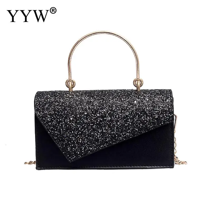 Женская сумка с блестками модные сумки слинги через плечо пластиковой женской