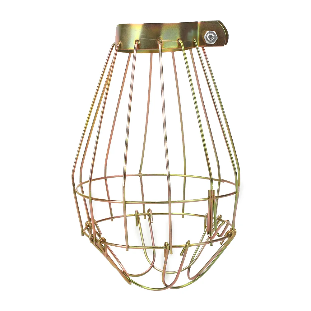 Лампа тенты крышка лампы Портативный ретро железная медная защита украшения в