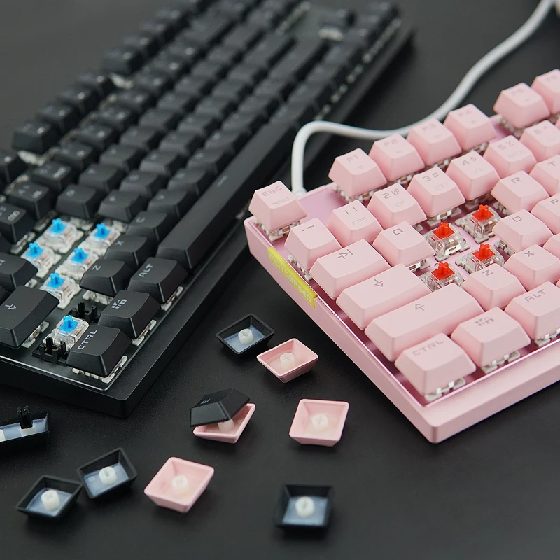 Механическая игровая клавиатура Motospeed K82 USB синий/красный 87 клавиш 14 RGB