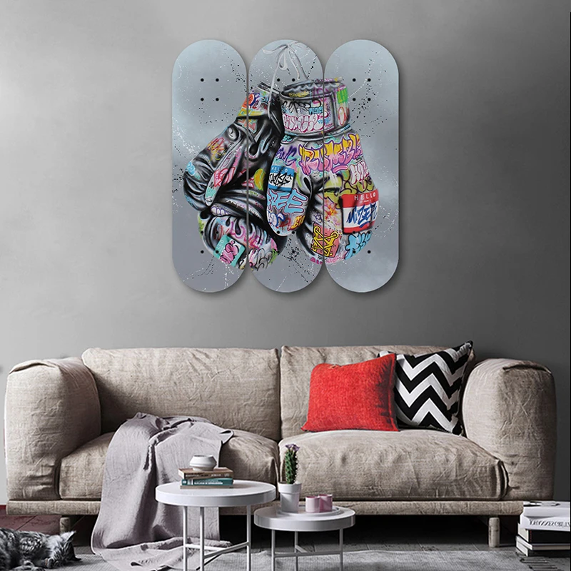 Уличный граффити декоративная доска поп-арт скейтборд настенное искусство