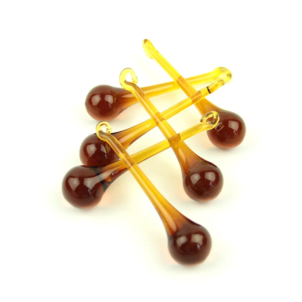 16x6 0 мм/20x80 мм чайный цвет запчасти для стеклянной люстры люстра лампа Хрустальная