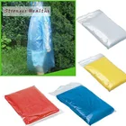 1 шт. одноразовый дождевик для взрослых, водонепроницаемый дождевик для активного отдыха, Путешествий, Походов, Кемпинга, капюшон, пончо для спортивных мероприятий, концертов, #4