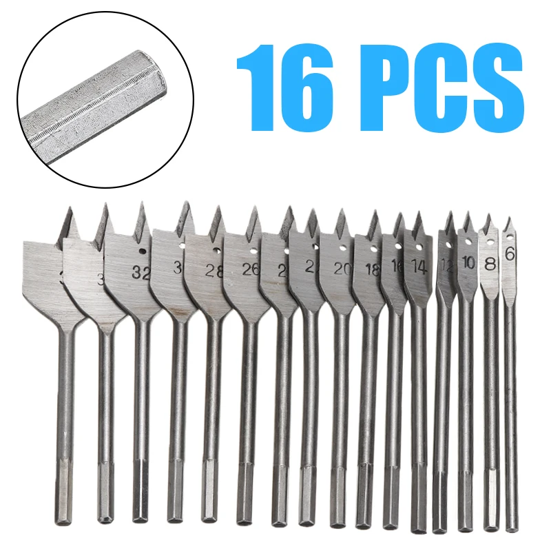 16 шт./компл. 150 мм/5 9 дюйма сверла инструменты промышленные Лопата весло плоское