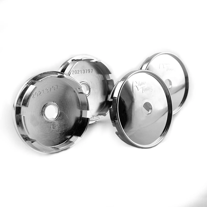 4 шт. хромированная 61 мм стандартная крышка ступицы колеса для аксессуаров обода