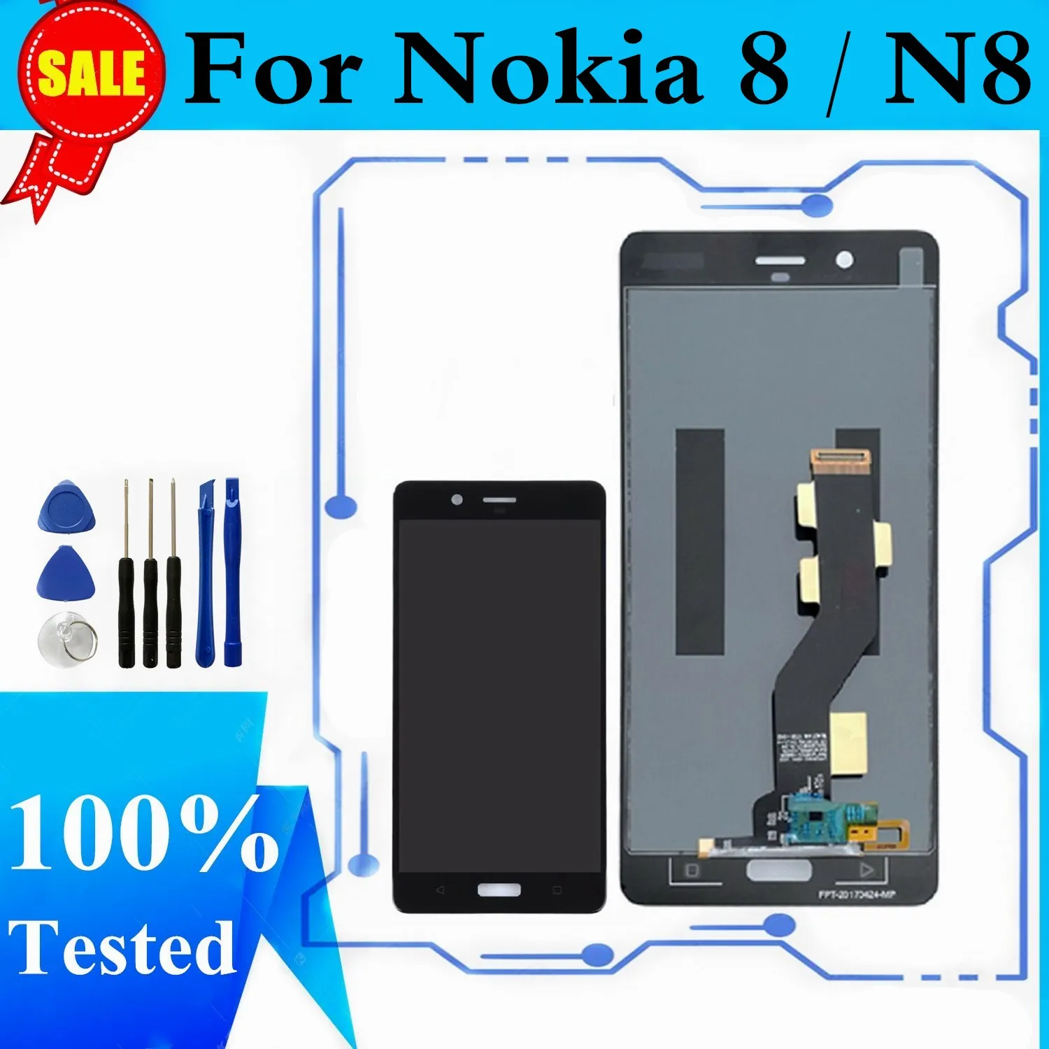 ЖК экран 5 3 дюйма для Nokia 8 N8 дисплей с сенсорным дигитайзером TA 1012 1004 1052 сменный